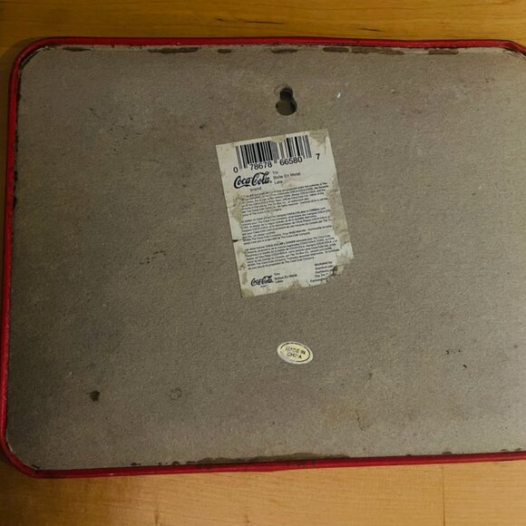 2 Vintage, Coca Cola, Collectible Trivets or Wall hangings from the 90's - Picture 4 of 4